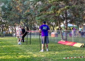 Ring Crew working hard or hardly working?!?  Photo by Joan Morgan