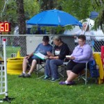 Darryl, Patricia & Ramona keeping score.