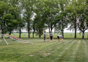 Volunteer Crew A hard at work. Photo by Joan Morgan Photography