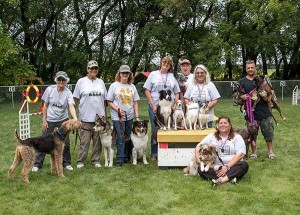 Ruffhouse Crew: Jocelyn, Shirley, Arlie, Michelle, Bob, Ruth, Kristine & Darren