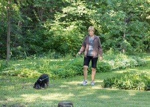 Linda & Murphy Brown on The Great Frog Hunt. Photo by Joan Morgan Photography.